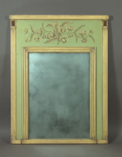 Louis XVI-Style Trumeau Mirror, 