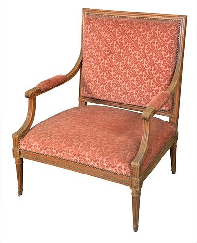 LOUIS XVI STYLE UPHOLSTERED
