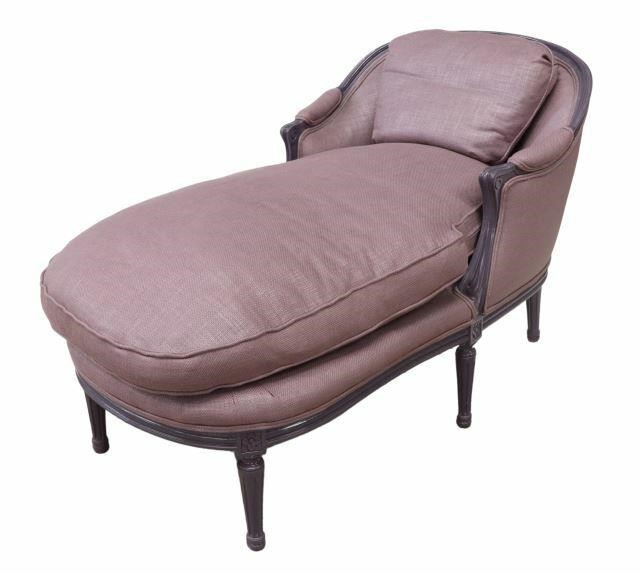 LOUIS XVI STYLE UPHOLSTERED