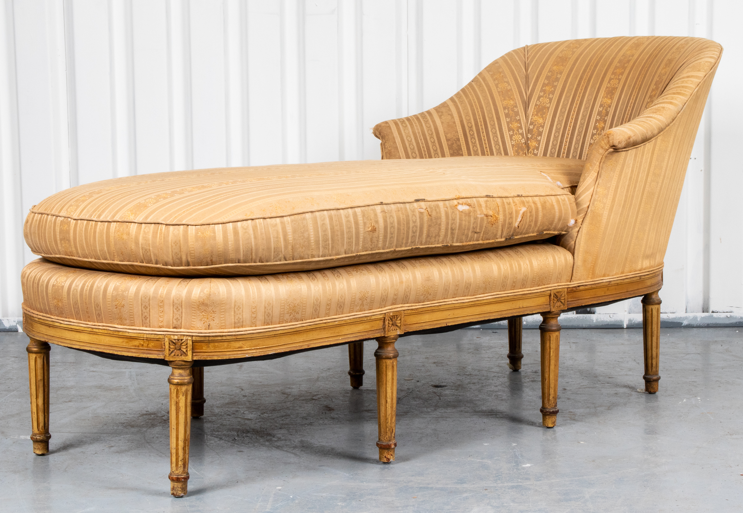 LOUIS XVI STYLE UPHOLSTERED