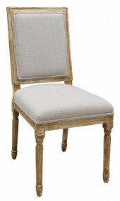 LOUIS XVI STYLE UPHOLSTERED DE