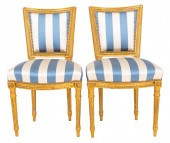 LOUIS XVI STYLE UPHOLSTERED GI