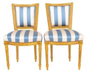 LOUIS XVI STYLE UPHOLSTERED GI