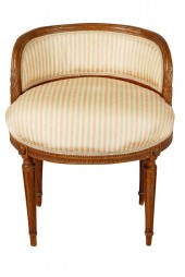 LOUIS XVI STYLE VANITY STOOLwi