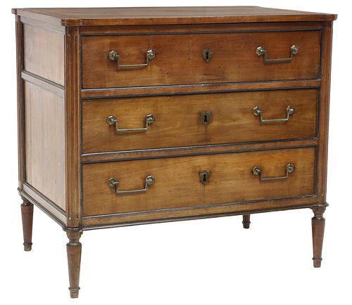 LOUIS XVI STYLE WALNUT SECRETARY