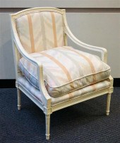 LOUIS XVI STYLE WHITE ENAMEL S