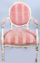 LOUIS XVI STYLE WHITE PAINTED
