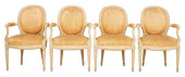 LOUIS XVI STYLE WHITE PAINTED