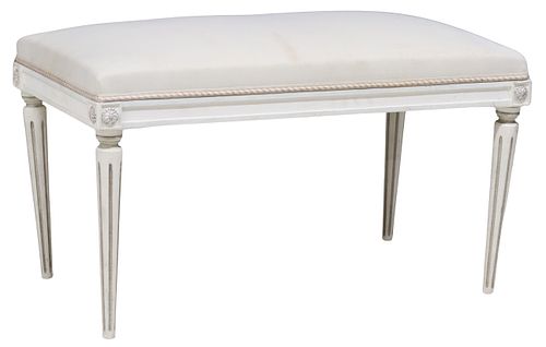 LOUIS XVI STYLE WHITE PAINTED