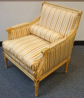 LOUIS XVI STYLE YELLOW ENAMEL