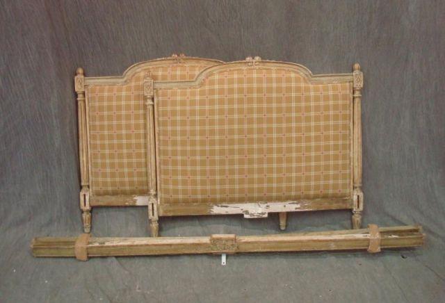 Louis XVI Upholstered Bed. From a
