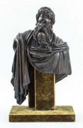 LOUIS XVIII BRONZE ALLEGORY SC