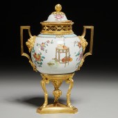 LOUIS XVIII ORMOLU MOUNTED FAM