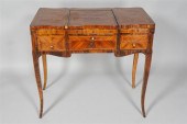 LOUIS XV/XVI INLAID TULIPWOOD