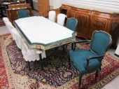 LOUIS XV/XVI STYLE DINING TABL