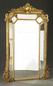 LOUIS XV/XVI STYLE GILT GESSOE
