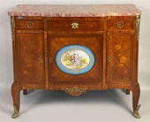 LOUIS XV/XVI STYLE GILT-METAL