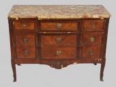 LOUIS XV/XVI STYLE INLAID MAHO