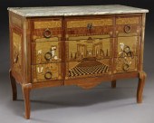Louis XV/XVI style ivory marqu