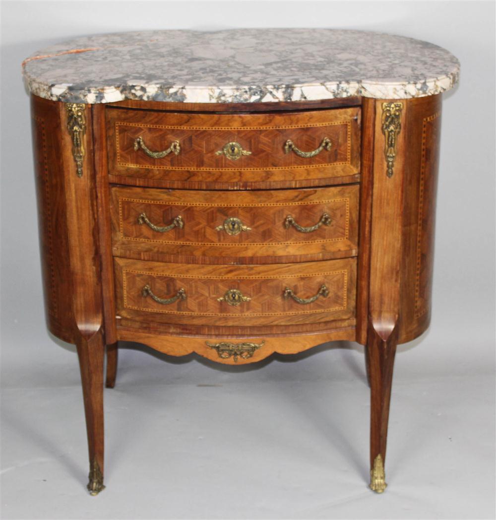 LOUIS XV/XVI STYLE KINGWOOD AND