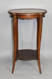 LOUIS XV/XVI STYLE MAHOGANY RO