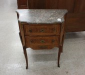 LOUIS XV/XVI STYLE MARBLE-TOP
