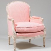 LOUIS XV/XVI STYLE WHITE PAINT