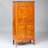 LOUIS XV/XVI TULIPWOOD AND WAL