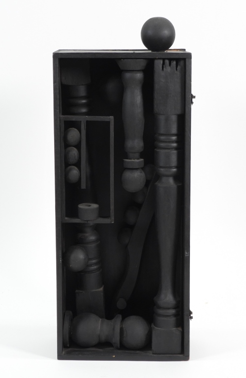 LOUISE NEVELSON PAINTED WOOD