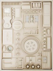 LOUISE NEVELSON STYLE WHITE FO