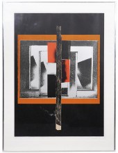 LOUISE NEVELSON UNTITLED LITHO