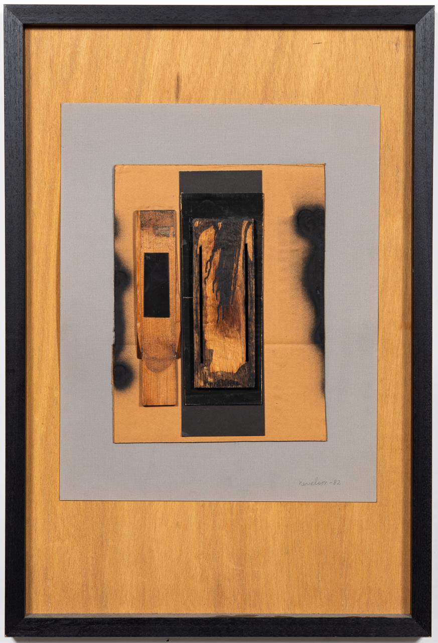 LOUISE NEVELSON "UNTITLED" MIXED