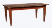 LOUISIANA CARVED CYPRESS TABLE