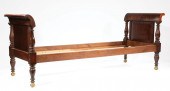 LOUISIANA CARVED MAHOGANY DAYB