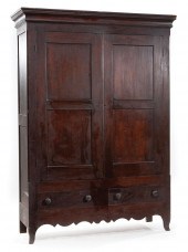 LOUISIANA MAHOGANY ARMOIRELoui