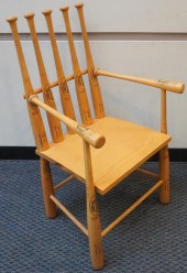 LOUISVILLE SLUGGER ARM CHAIRLo