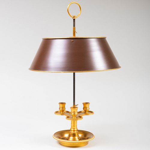 LOUIX XVI STYLE BRASS AND TÃ´LE