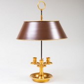 LOUIX XVI STYLE BRASS AND TÃ´L