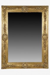 LOUIX XVI STYLE CARVED WOOD &