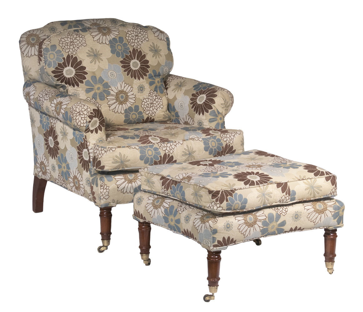 LOUNGE CHAIR AND OTTOMAN Custom
