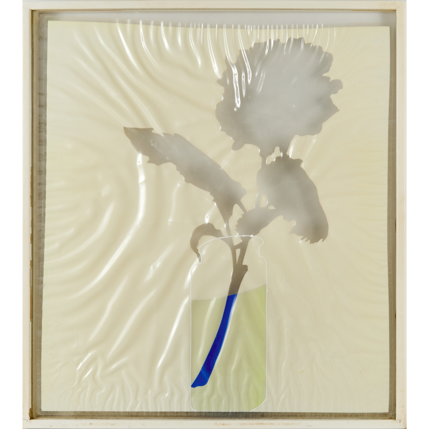 LOURDES CASTRO, SILKSCREEN ON VINYL