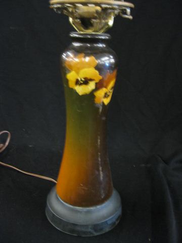 Louwelsa Style Art Pottery Lamp