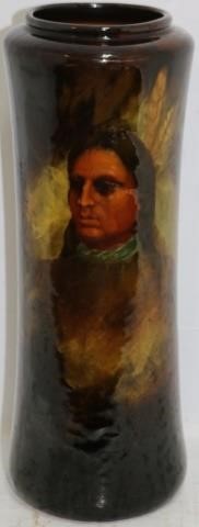 LOUWELSA WELLER POTTERY VASE,