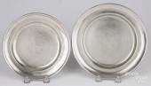 LOVE AND LIGHTNER PEWTER PLATE