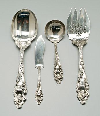 Love Disarmed sterling flatware,