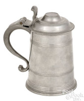 LOVE PEWTER QUART TANKARD<br>L