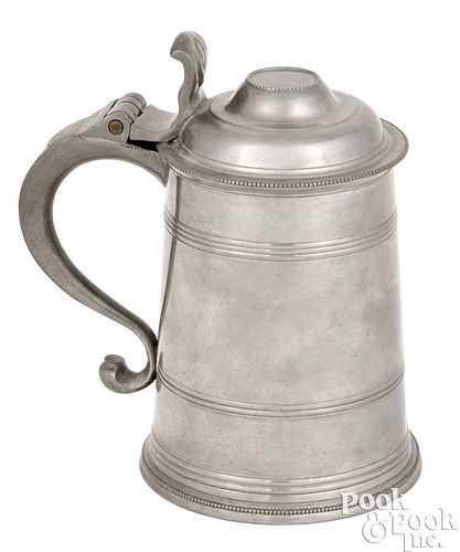 LOVE PEWTER QUART TANKARDLove