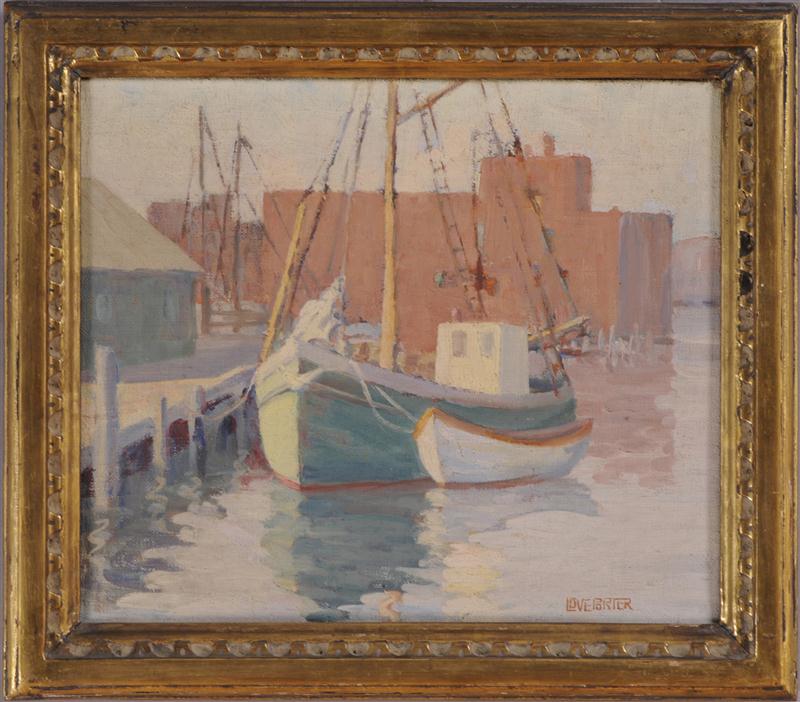 LOVE PORTER (1876-1960): FISHING