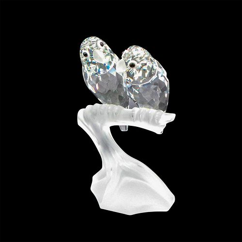 LOVEBIRDS ON BRANCH - SWAROVSKI