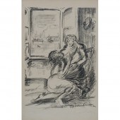 Lovers Before a Window by Emil